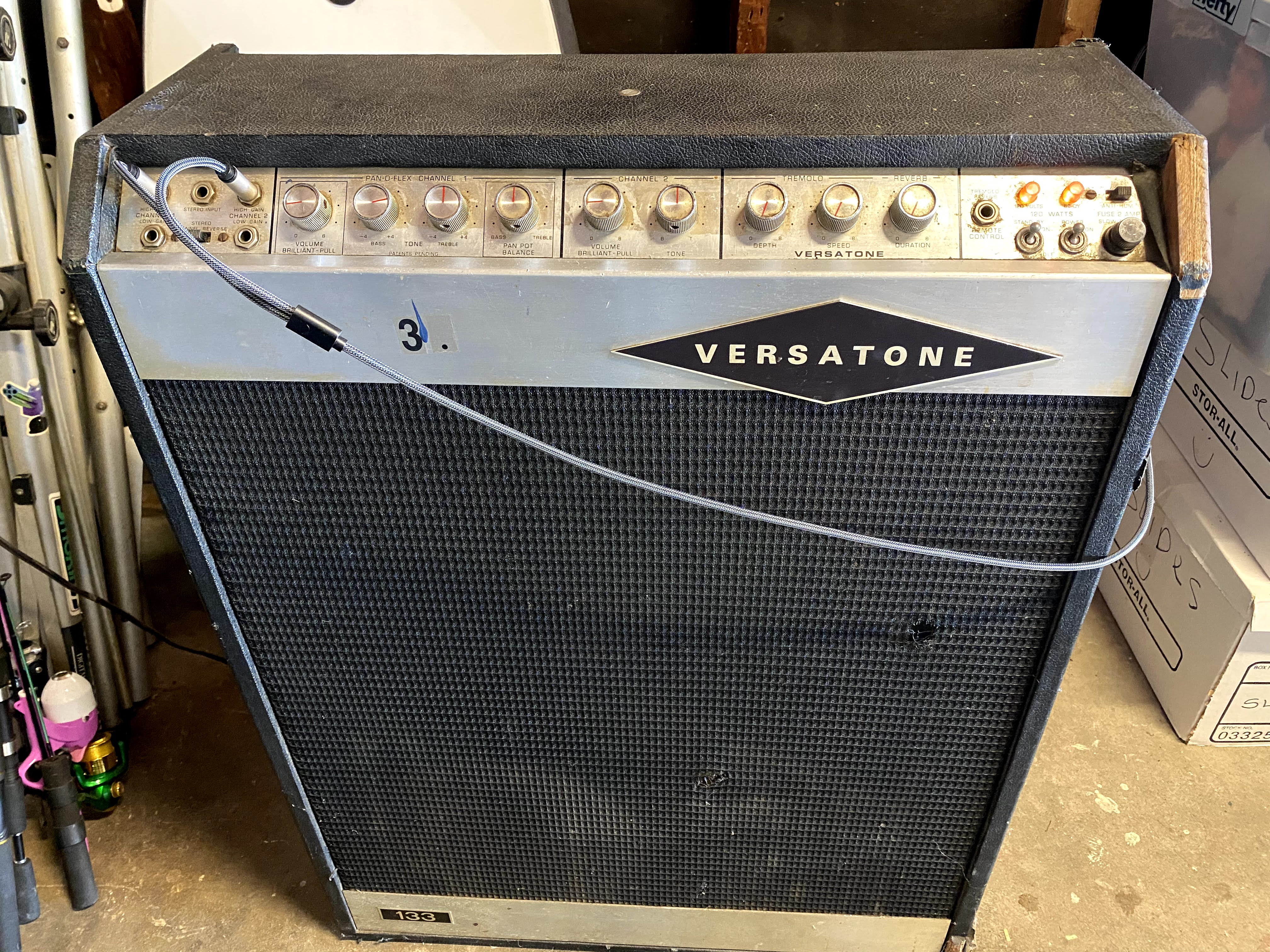 Audio Guild Corp. Versatone Model 133 Lead Guitar/Synth Amp